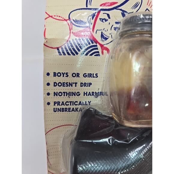 1958 Dynamic Atomic Industries Bubble Gun Water Black Rare Sealed U132 - Picture 4 of 6